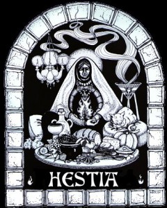 Hestia - our 'hearth and home' archetype.