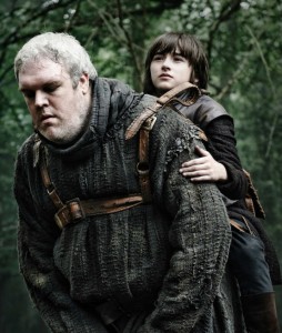 In the Game of Thrones, Hodor is a loyal and devoted Green Man figure.