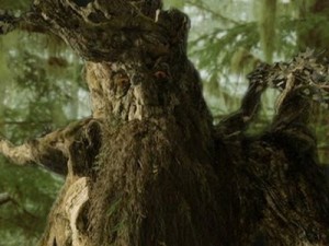 Treebeard, an Ent featured in Tolkien's book the War of the Ring, is a Green Man figure.